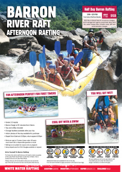 Barron Half Day Rafting
