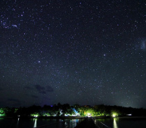 Green Island Night Sky