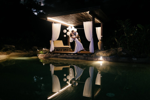 A Magical Rainforest Wedding Venue