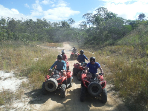 Hanging with some mates with the Down and Dirty guys