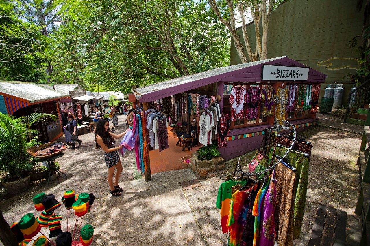 Kuranda Village in the Rainforest Cairns Tourism Town Find