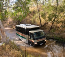 Creek Crossing on the Chillagoe Caves and Outback Tour.