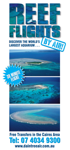Outer Barrier Reef Scenic Flights