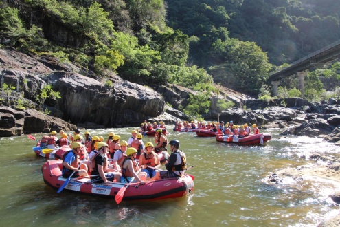 Half Day Rafting Barron River