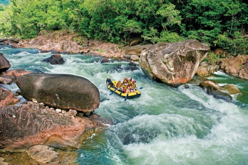 TULLY RIVER Full Day White Water Rafting