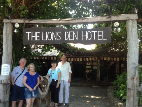 The infamous Lions Den Hotel