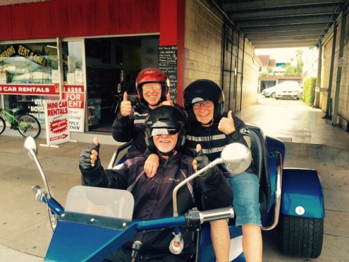 Experience a ride on a TRIKE