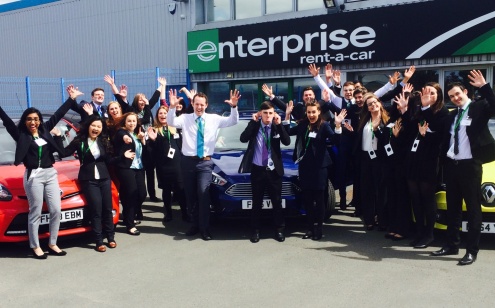 Enterprise rent a car staff