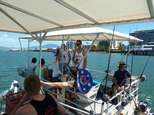 Relaxed cruising and fishing on The Trinity Inlet in Cairns