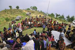 Villagers in Nepal - picture from a 2014 Thelma & Louise expedition
