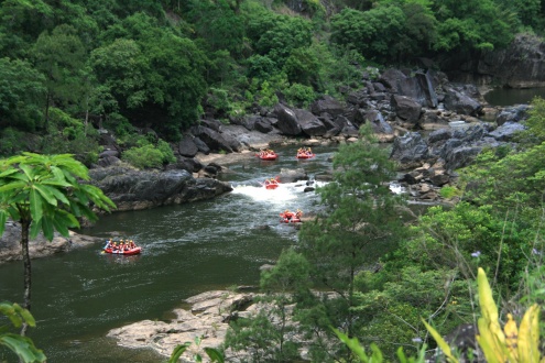 Half Day Rafting Barron River