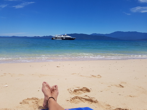 Chilling on Franklin Island