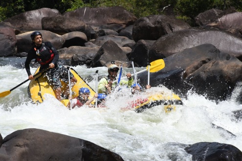 White Water Rafting on the Barron River
