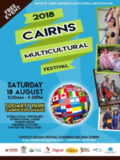 CARMA aims to bring communities to work together,share,promote and embrace the diverse of Cairns an region.