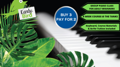 3 Piano Courses for the price of 2!