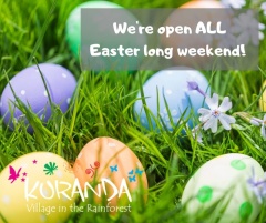 we are open ALL through Easter, including Good Friday!