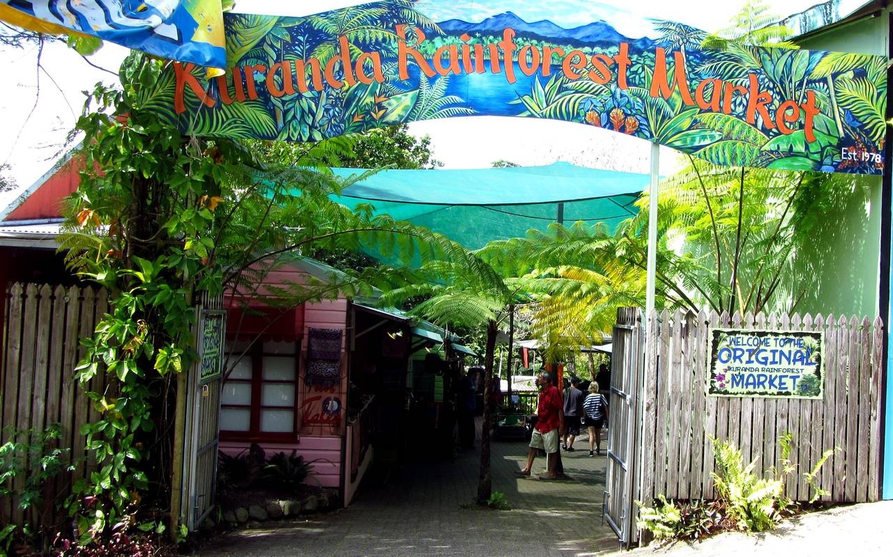 Original Kuranda Rainforest Market Cairns Tourism Town Find