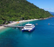 Fitzroy Island is just a 45 minute cruise from Cairns