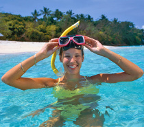 Snorkelling gear is included with all Day Trips to Green Island.