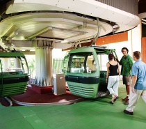 Skyrail Gondolas depart every 45 seconds