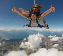 All our skydives offer amazing coastal views including the Great Barrier Reef. 